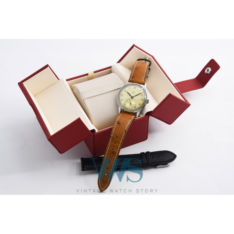 OMEGA (Big Pan / Export - Cadran Tropical Coffee / ref. 227 2 1W), vers 1947