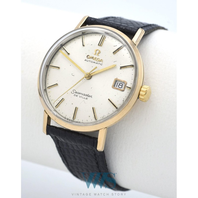 OMEGA (SEAMASTER DE VILLE LUXE / OR JAUNE - CALENDAR / ref. 166.3020), vers 1967