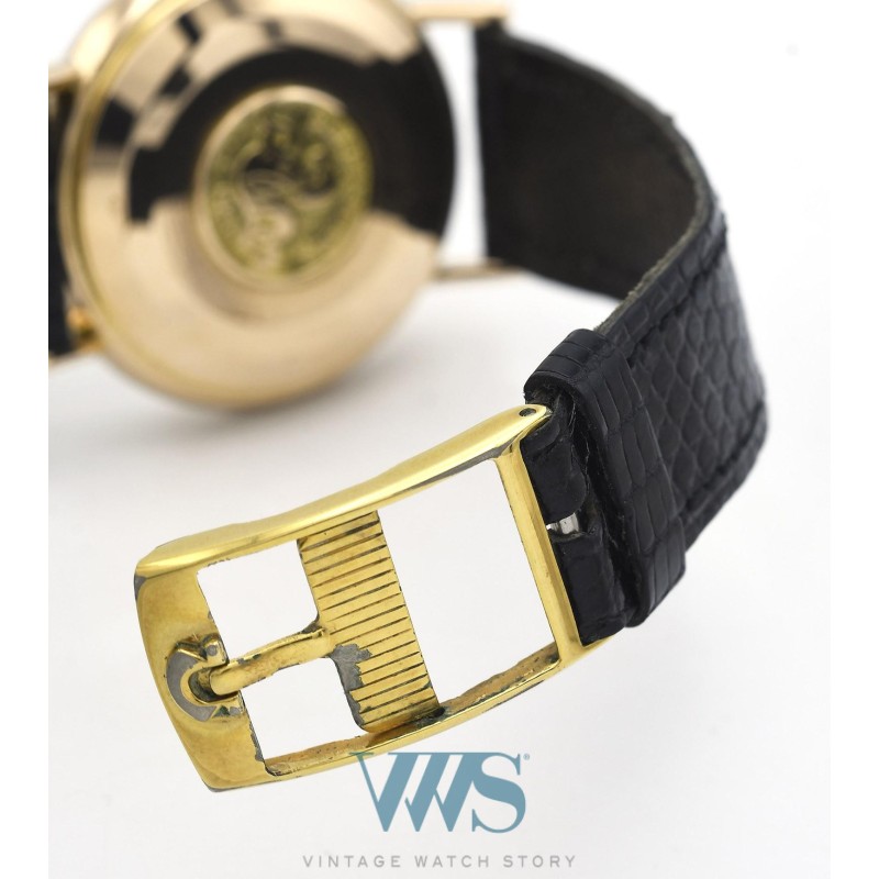 OMEGA (SEAMASTER DE VILLE LUXE / OR JAUNE - CALENDAR / ref. 166.3020), vers 1967