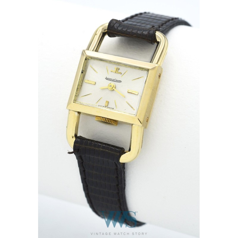 JAEGER-LECOULTRE pour HERMES (ETRIER LADY LUXE / OR JAUNE / ref. 178526), vers 1969
