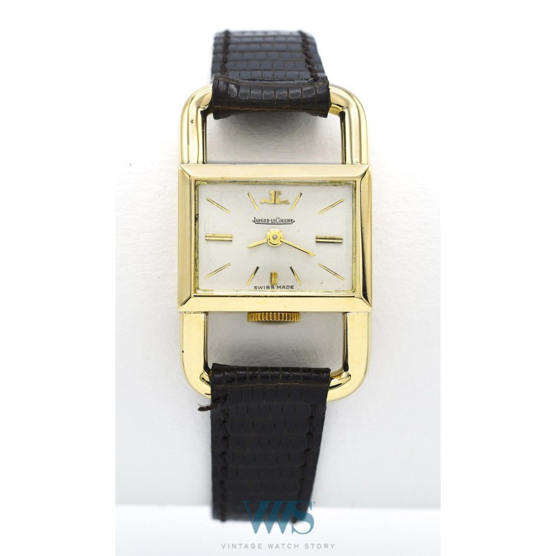 JAEGER-LECOULTRE pour HERMES (ETRIER LADY LUXE / OR JAUNE / ref.