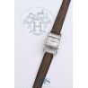 JAEGER-LECOULTRE pour HERMES (ETRIER LADY / ACIER / ref. 1670), vers 1969