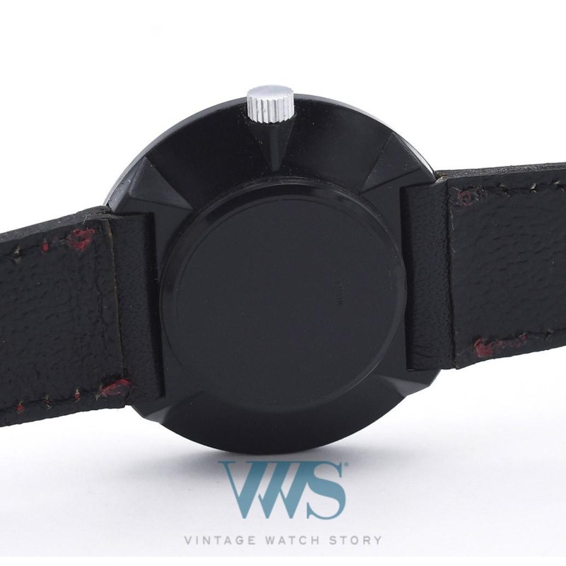 LIP (Design by Michel Boyer / Série Candides - Chiffres Arabes Black / ref. 43400), vers 1976