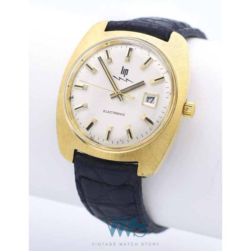 LIP (Sport tonneau luxe / Plaqué or - Electronic / ref. 42 955), vers 1974