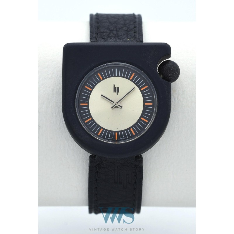 LIP (Design by Roger Tallon - Ecusson noir / Soleil Orange / ref.