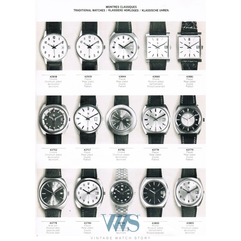 LIP (SNCF / Sport Mécanique / ref. 42.938), vers 1975