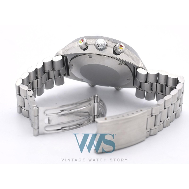 OMEGA (Chronographe Flightmaster - 1ère Version / Cadran tropical / ref. 145.013), vers 1970