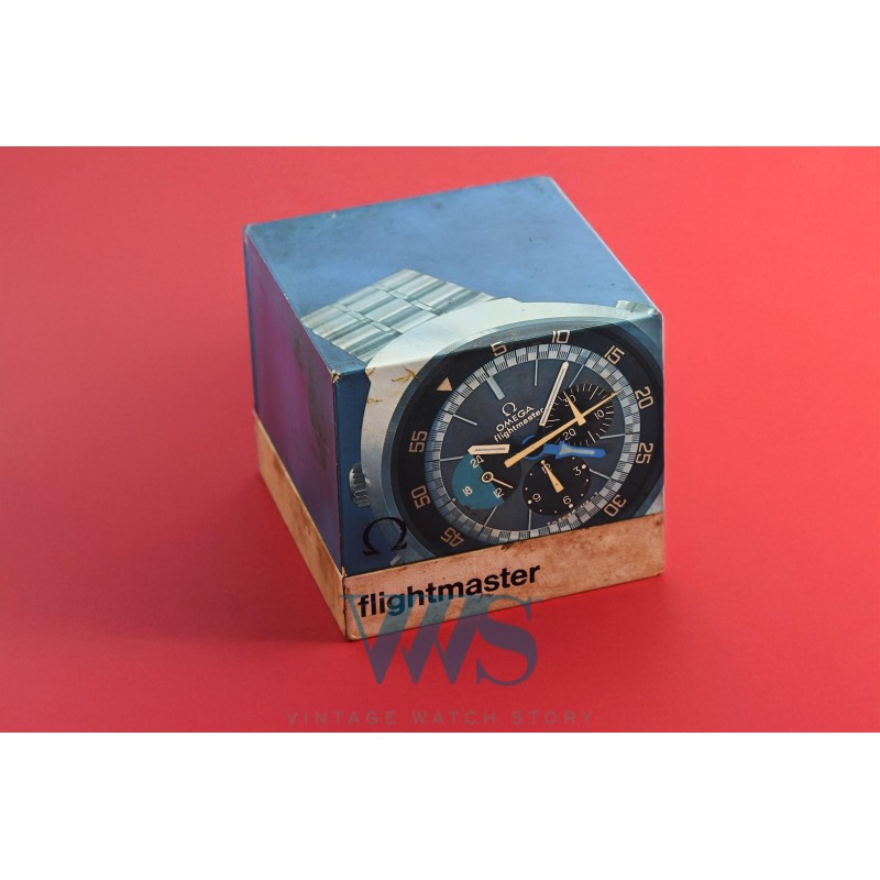 OMEGA (Chronographe Flightmaster - 1ère Version / Cadran tropical / ref. 145.013), vers 1970