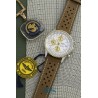 BREITLING (Chronographe Old Navitimer White - Or & Acier / ref. D13322), vers 2001