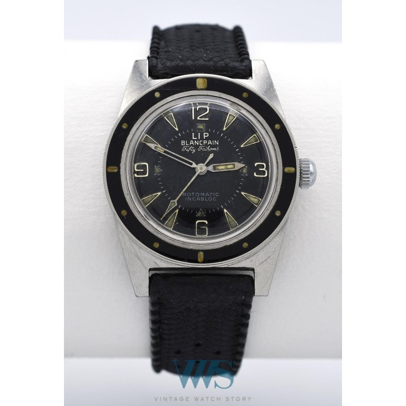 BLANCPAIN (FIFTY FATHOMS - ANTIMAGNETIC numérotée), vers 1958