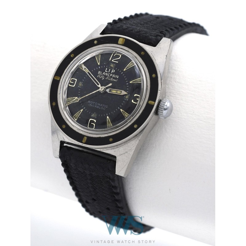 BLANCPAIN (FIFTY FATHOMS - ANTIMAGNETIC numérotée), vers 1958