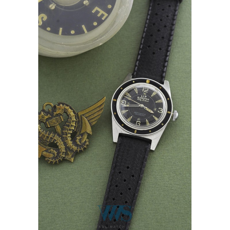 BLANCPAIN (FIFTY FATHOMS - ANTIMAGNETIC numérotée), vers 1958