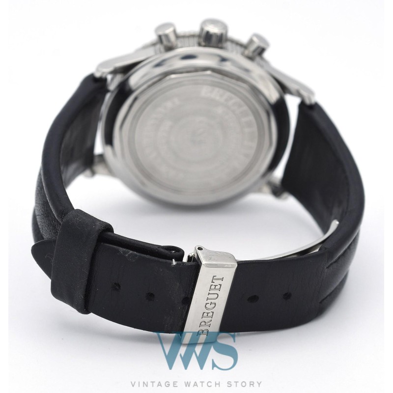 BREGUET (Chronographe Type 20 - Transatlantique / Compteurs ardoise / ref. 3820ST/H2/9W6), vers 2005