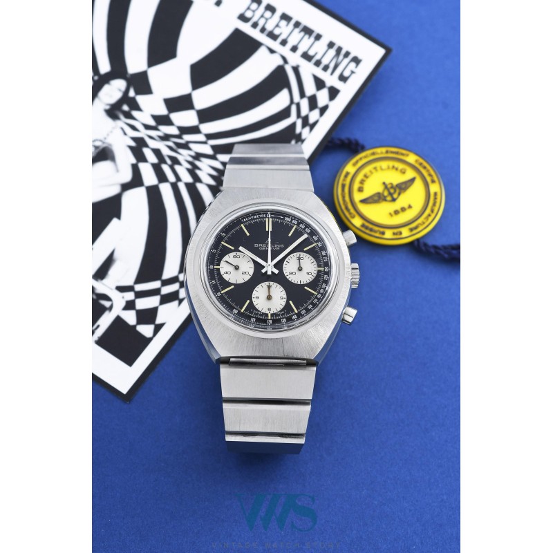 BREITLING (Chronographe Long Playing / MK 2 Panda / ref. 1450), vers 1973