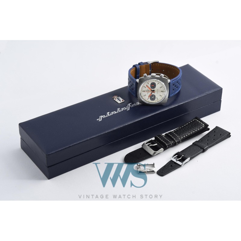 BREITLING (Chronographe Pilote Top Time - Coussin White Panda / ref. 2211), vers 1969