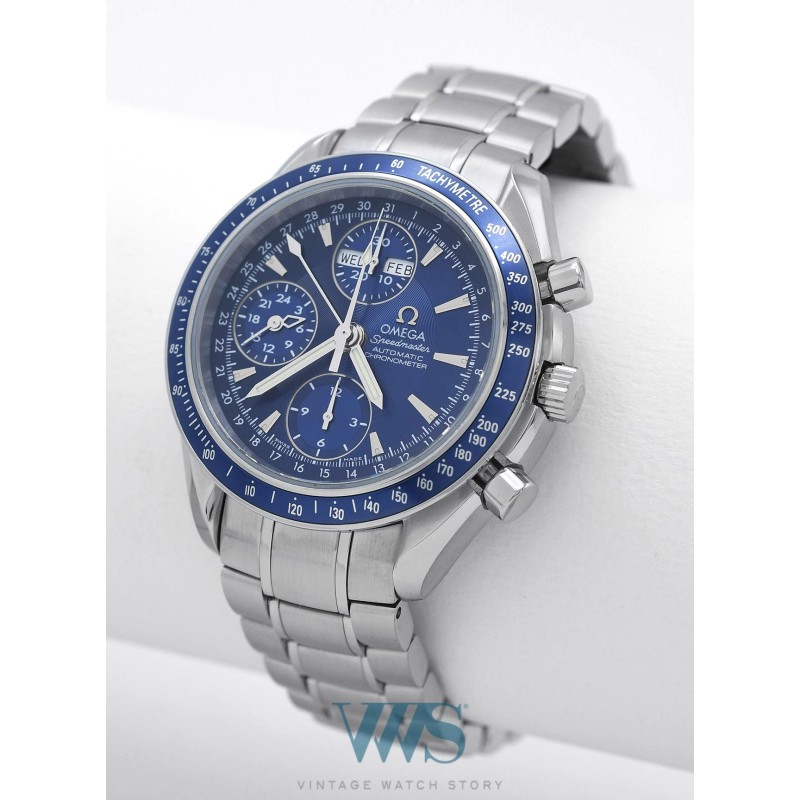 OMEGA (Chronographe Speedmaster Automatic Day-Date - Racing Blue / ref. 3222.80.00 / 178.00.58), vers 2007