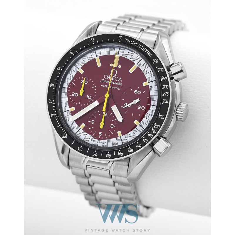 OMEGA (Chronographe Speedmaster Formula 1 / Rouge - Série M. Schumacher / ref. 3570.61.00 / 175.00.32), vers 1999