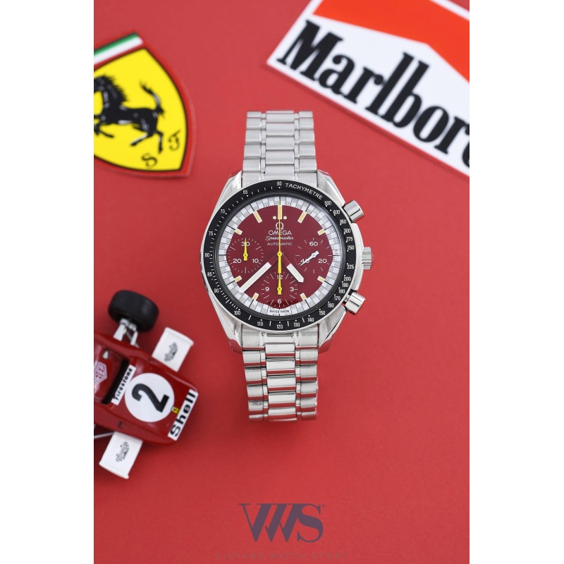 OMEGA (Chronographe Speedmaster Formula 1 / Rouge - Série M. Schumacher / ref. 3570.61.00 / 175.00.32), vers 1999