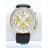 BREITLING (Chronographe Navitimer 92 - Or & Acier / ref. D30022), vers 1992