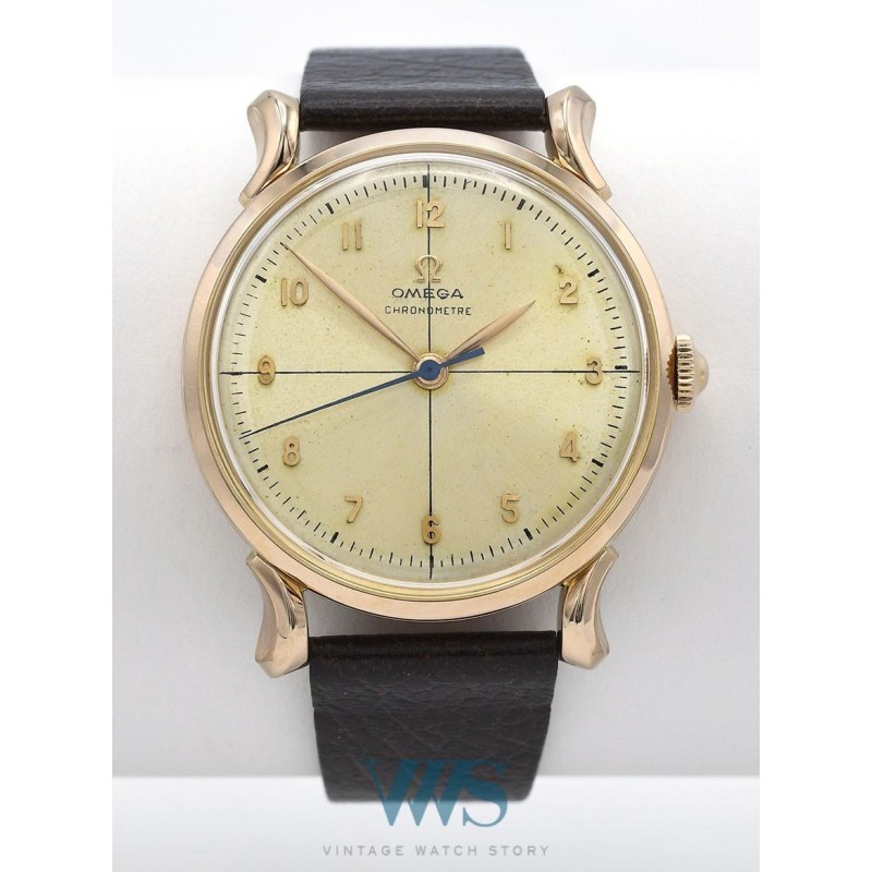OMEGA (Classic de Luxe / 1er Chronomètre - Or Jaune / numéroté), vers