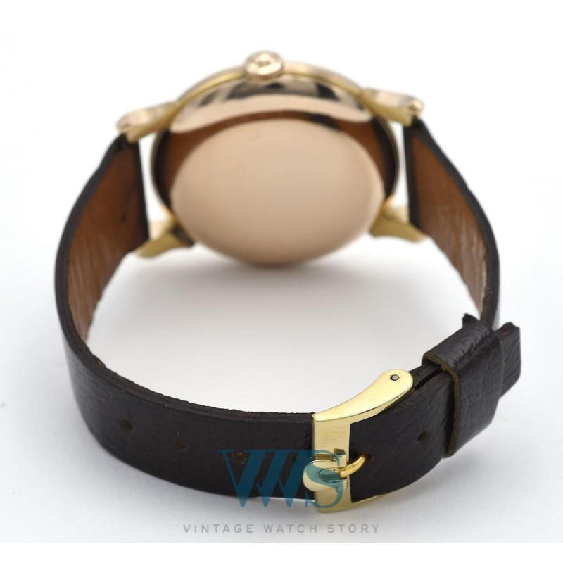 OMEGA (Classic de Luxe / 1er Chronomètre - Or Jaune / numéroté), vers 1944