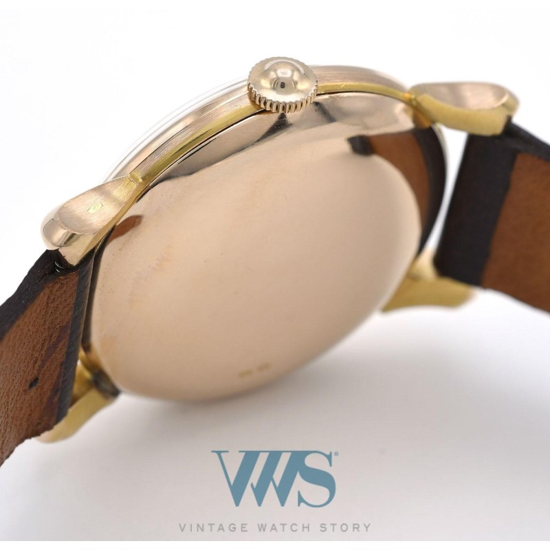 OMEGA (Classic de Luxe / 1er Chronomètre - Or Jaune / numéroté), vers 1944