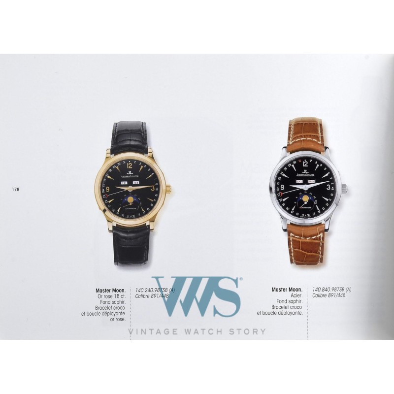 JAEGER-LeCOULTRE (Master Calendar - Moon / Black / ref. 140.840.987.SB), vers 2013