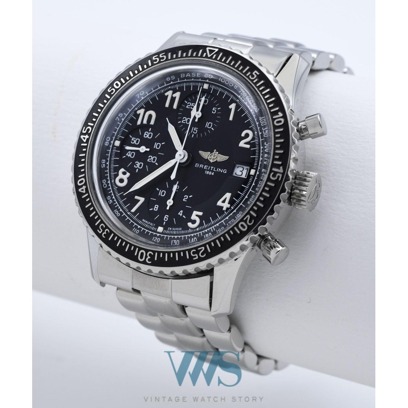BREITLING (CHRONOGRAPHE NAVITIMER / AVIASTAR - BLACK / ref. A1302412B1), vers 1996