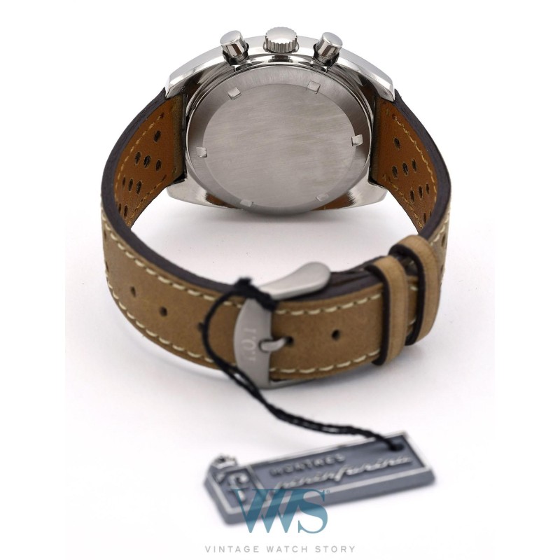 LEMANIA (Chronographe Sport Automatic / Navigator Silver / ref. 9803), vers 1975