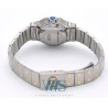 CARTIER (Santos Ronde – Lady / Or & Acier / ref. 0907), vers 1990