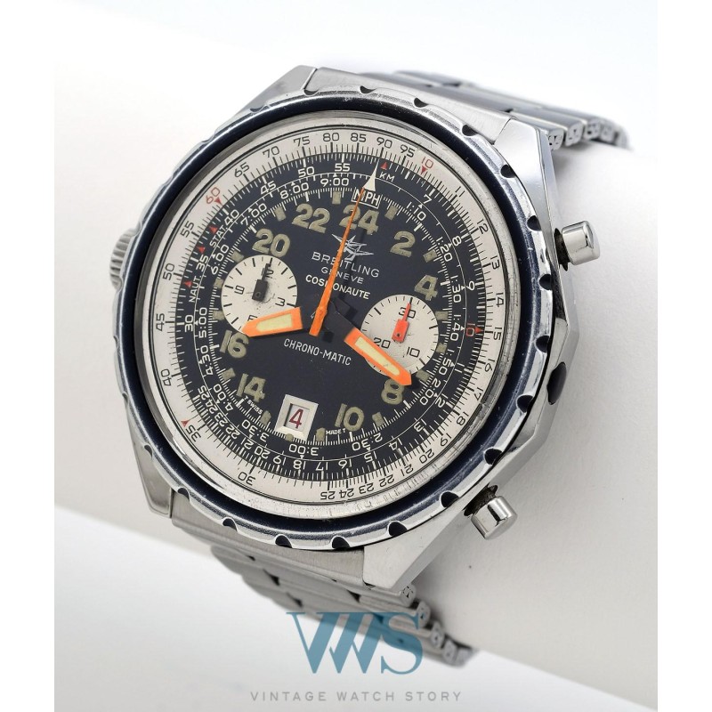 BREITLING (CHRONOGRAPHE NAVITIMER CHRONO-MATIC / COSMONAUTE 24 H / ref. 1809), vers 1976