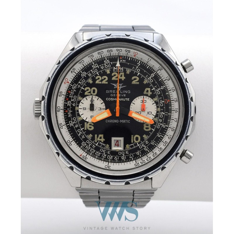 BREITLING (CHRONOGRAPHE NAVITIMER CHRONO-MATIC / COSMONAUTE 24 H / ref. 1809), vers 1976
