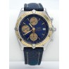 BREITLING (Chronomat Automatic / Blue & Gold - Lunette Or jaune / ref. C13048), vers 1995