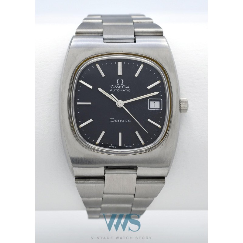 OMEGA (Genève Sport Automatic Black TV - Date / ref. 166.0191 /