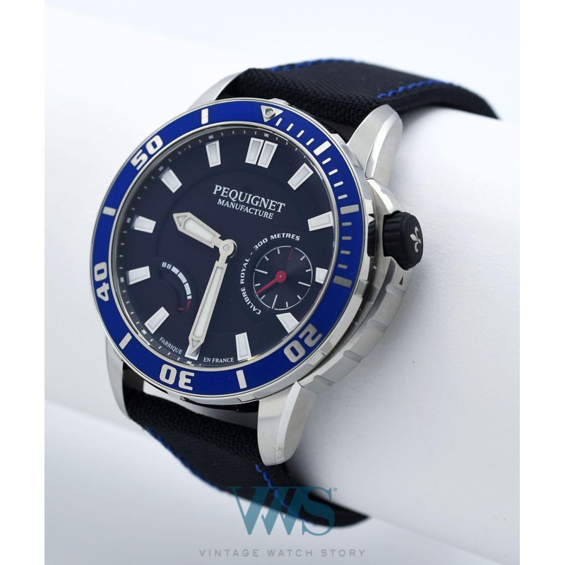 PEQUIGNET (Submarine Royal 300 M / Blue / ref. 9051443 CN), vers 2018