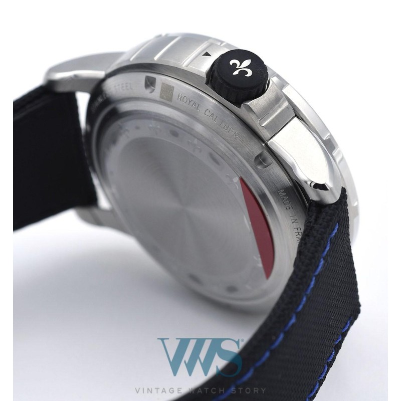 PEQUIGNET (Submarine Royal 300 M / Blue / ref. 9051443 CN), vers 2018