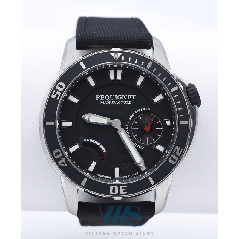 PEQUIGNET (Submarine Royal 300 M / Black / ref. 9050443 CN), vers 2018