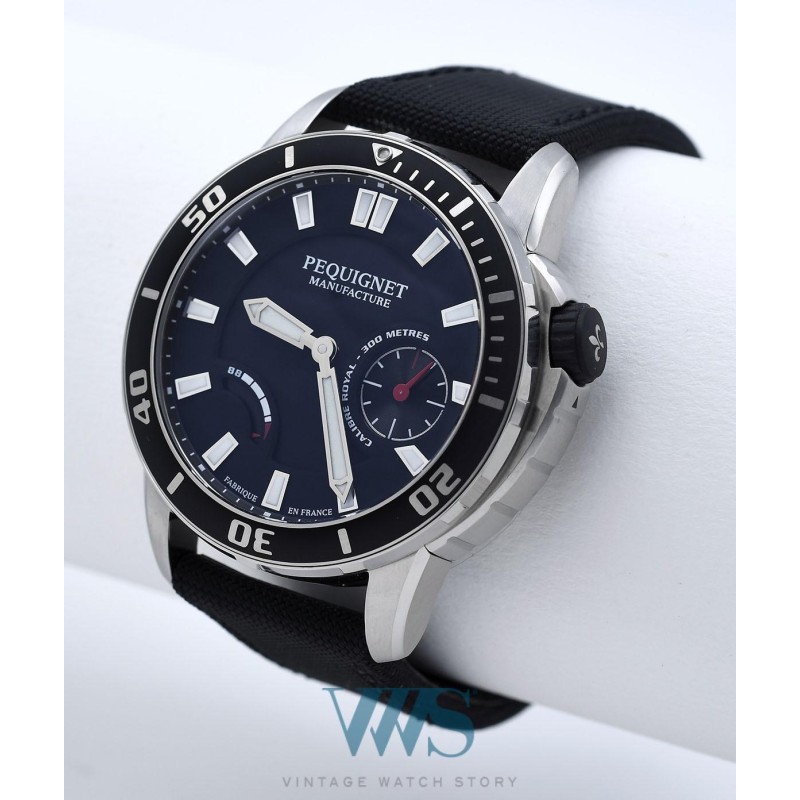 PEQUIGNET (Submarine Royal 300 M / Black / ref. 9050443 CN), vers 2018