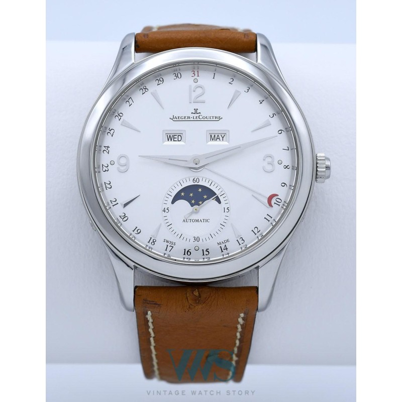 JAEGER-LeCOULTRE (Master Calendar 1000 H / Moon Phase - Silver / ref. 176.8.12.S / Q1558420), vers 2015
