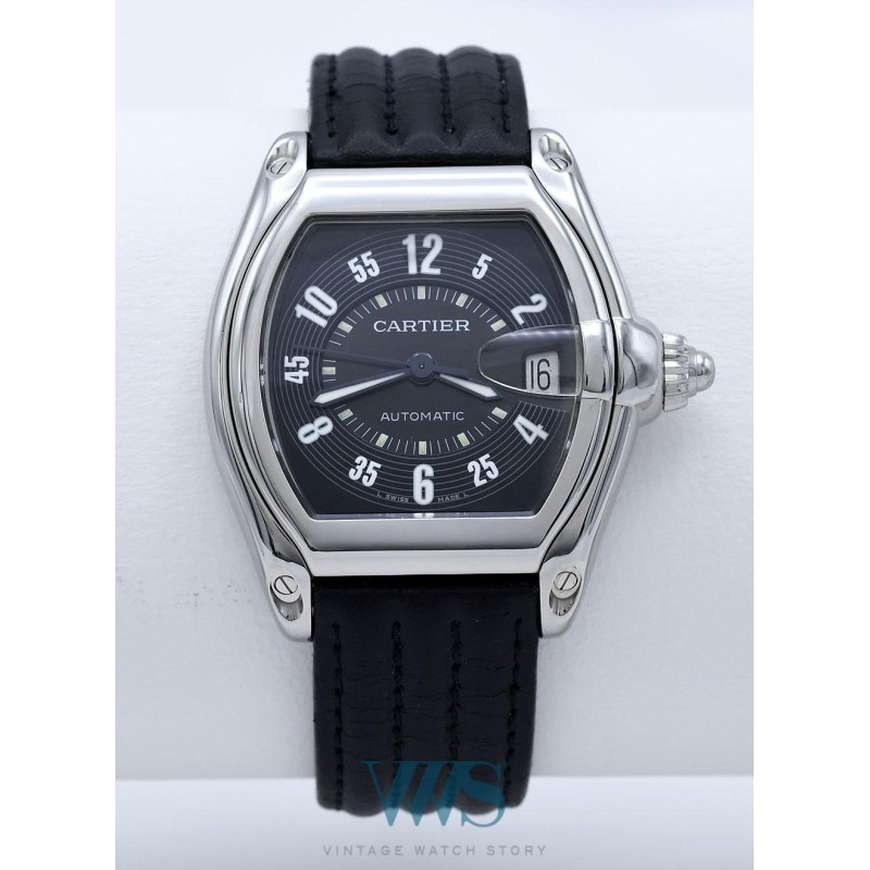 CARTIER (Roadster Homme - Automatique / Black / ref. 2510), vers 2005