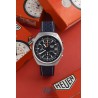 HEUER (Chronographe Pilote Date / Carrera - "Lemania" / ref. 510.500), vers 1986