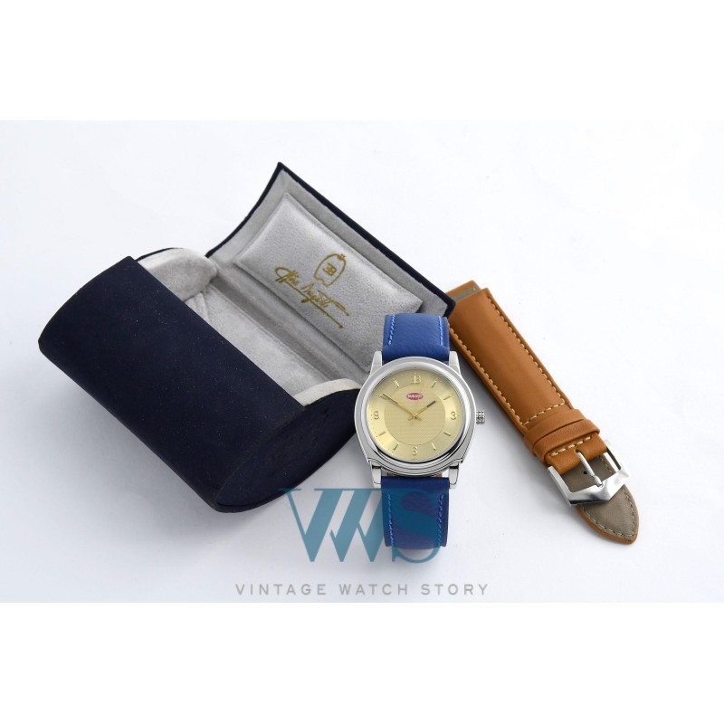 BUGATTI (CALANDRE HOMME GT 37 - CADRAN CHAMPAGNE AUTOMATIQUE), vers 1990