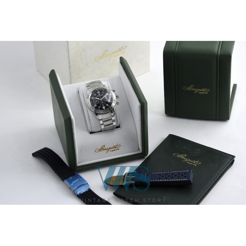 BREGUET (Chronographe Type 20 - Transatlantique Date / ref. 3820ST/H2/9W6), vers 2005