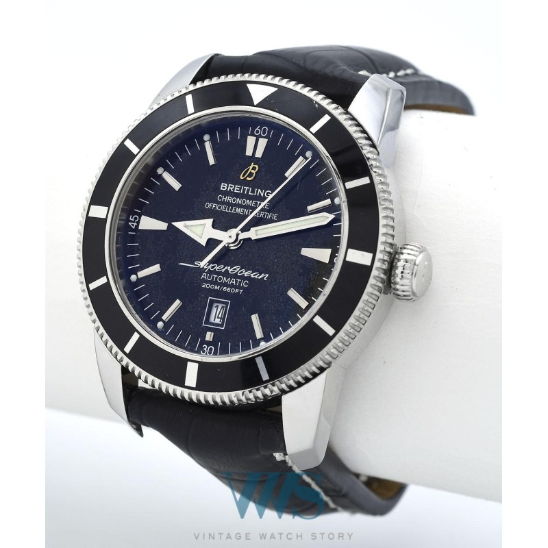 BREITLING (SUPEROCÉAN HÉRITAGE 46 / BLACK - EDITION SPÉCIALE 200 M / ref. A1732024), vers 2007