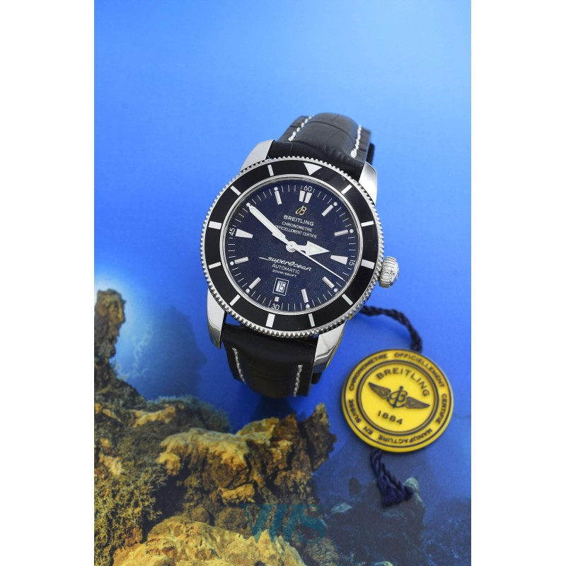 BREITLING (SUPEROCÉAN HÉRITAGE 46 / BLACK - EDITION SPÉCIALE 200 M / ref. A1732024), vers 2007