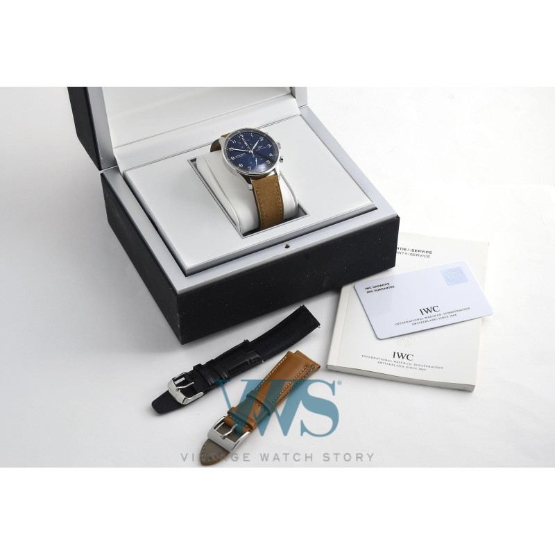 IWC (Chronographe Portugaise Automatic - Black / ref. IW3714.47), vers 2012