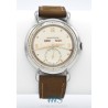 JAEGER-LeCOULTRE (GRAND CALENDRIER baby PICASSO / TRIPLE DATE – ACIER - Numéroté), vers 1945