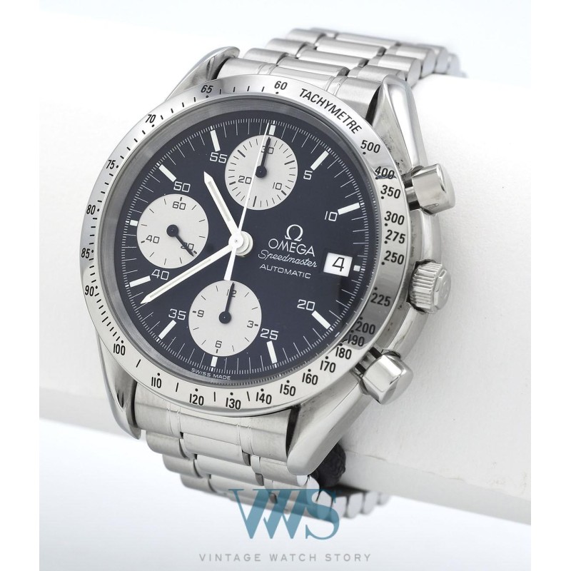 OMEGA (Chronographe Speedmaster Reduced / Panda - Black & Silver / ref. 175.0043/ 3750043), vers 1991
