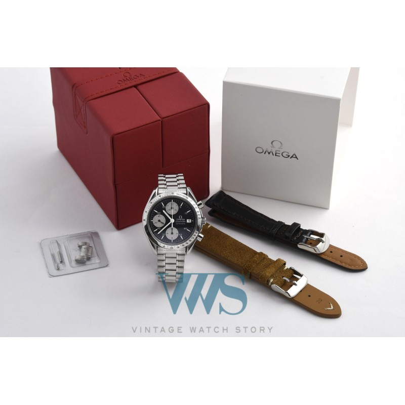 OMEGA (Chronographe Speedmaster Reduced / Panda - Black & Silver / ref. 175.0043/ 3750043), vers 1991
