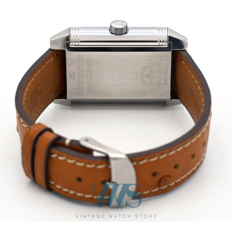 JAEGER-LeCOULTRE (Reverso Homme Grande Date - 8 Jours / Silver / ref. 240.8.15), vers 2006